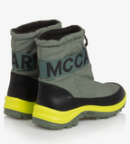 Khaki Vibram Snow Boots