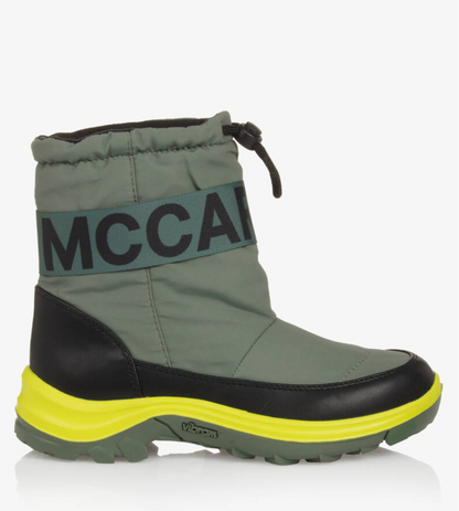 Khaki Vibram Snow Boots