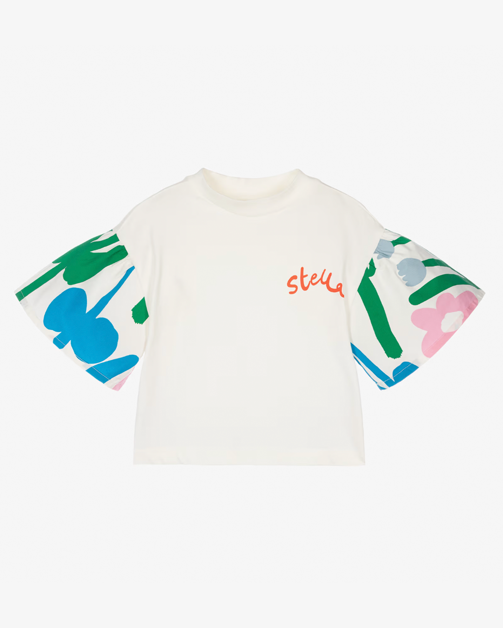 Floral Sleeves T-Shirt