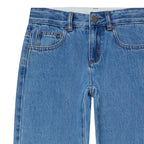 Straight Leg Denim Pants
