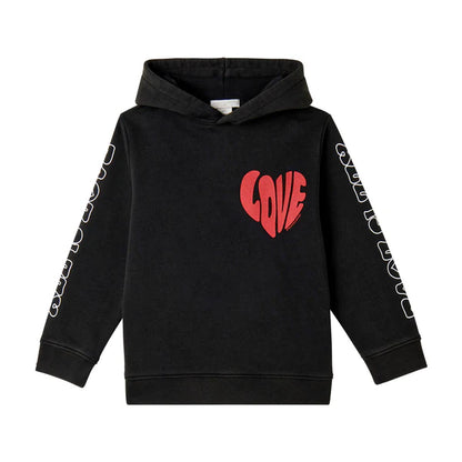 Girls Washed Black Sweater