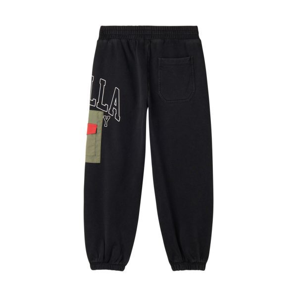 Boys Black Joggers