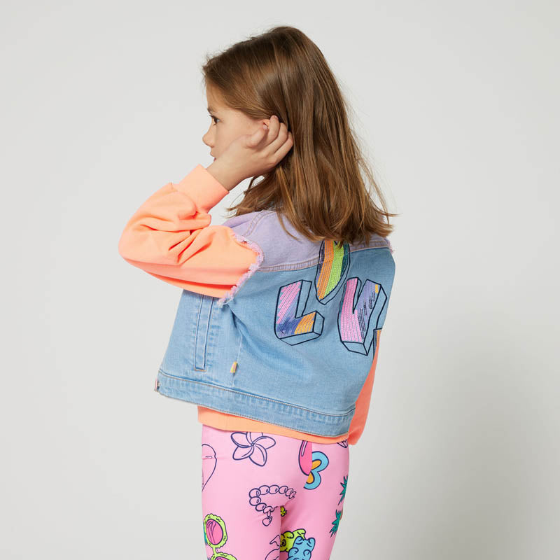 Pink Graphic Print Leggings