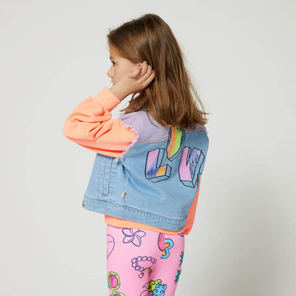 Pink Graphic Print Leggings