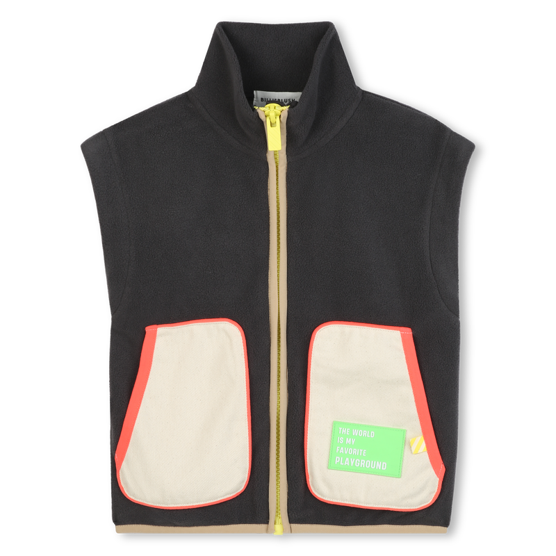 Polar Sleeveless Cardigan