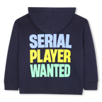Dark Blue Boys Hoodie