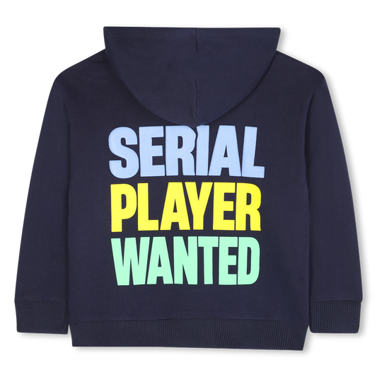 Dark Blue Boys Hoodie
