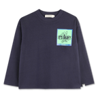 Dark Blue Long Sleeve T-Shirt