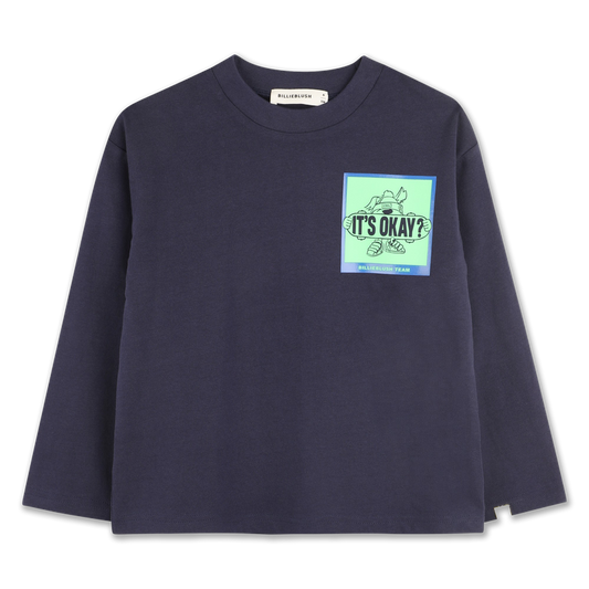 Dark Blue Long Sleeve T-Shirt