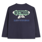 Dark Blue Long Sleeve T-Shirt