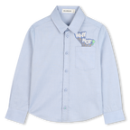 Cotton Light Blue Shirt