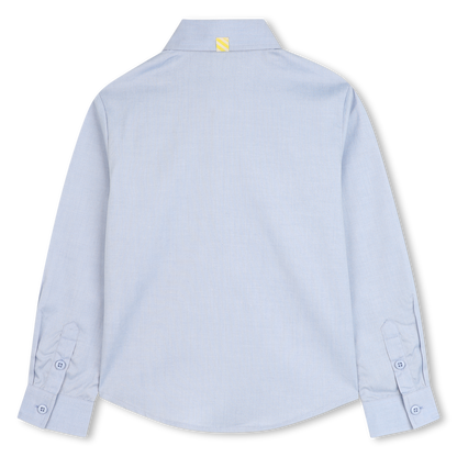 Cotton Light Blue Shirt