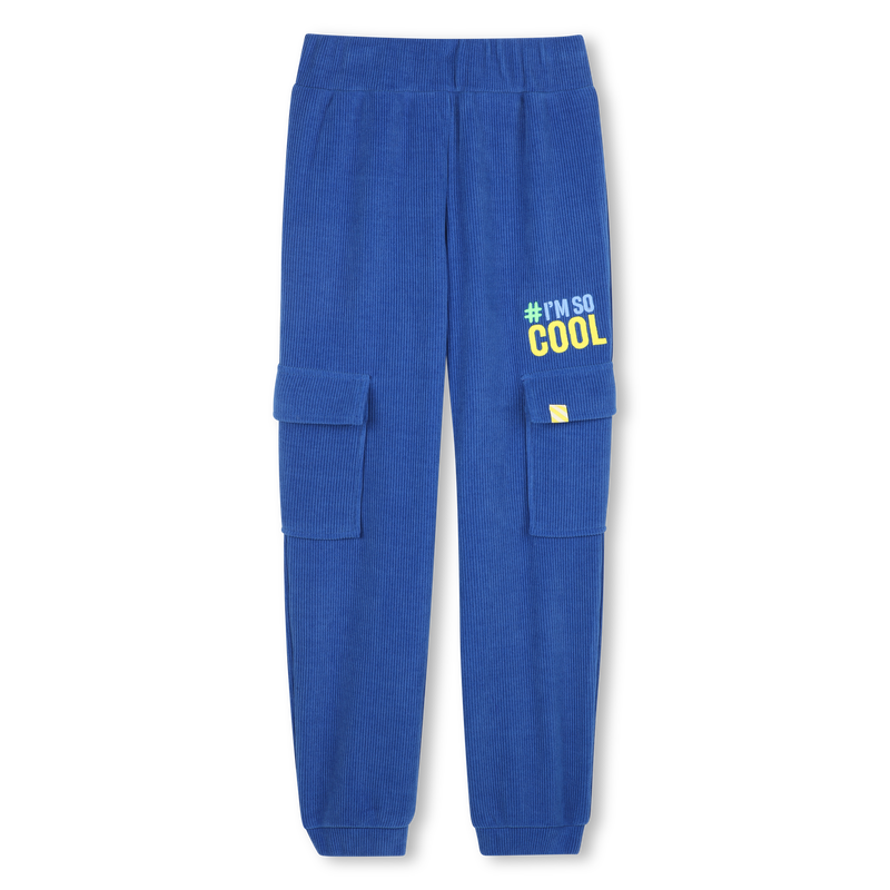 Blue Sporty Joggers