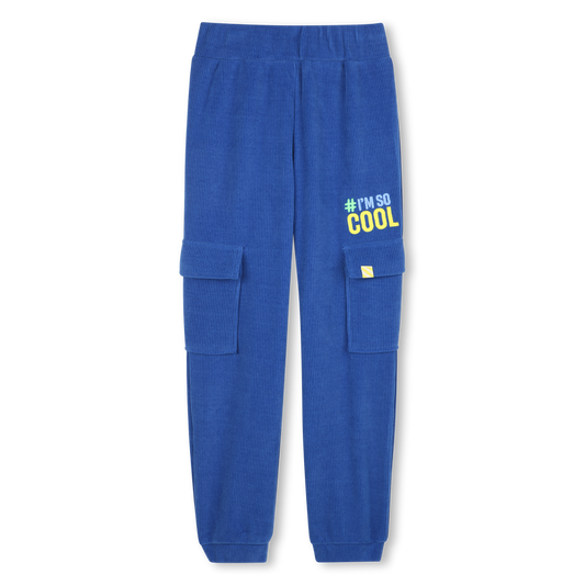 Blue Sporty Joggers
