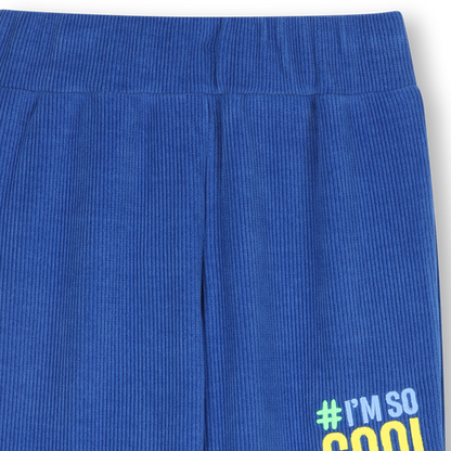Blue Sporty Joggers