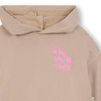 Bi-Material Hoodie Dress