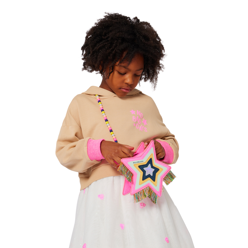 Bi-Material Hoodie Dress