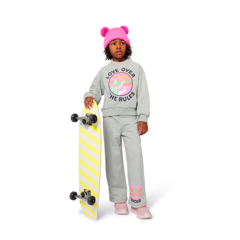 Fleece Grey Sweatshirt