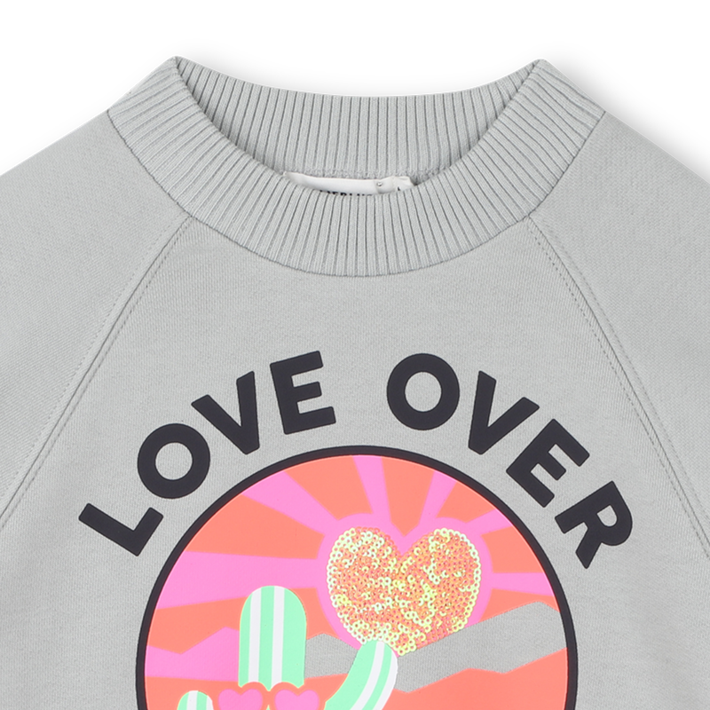 Fleece Grey Sweatshirt
