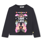 Horser Print T-Shirt