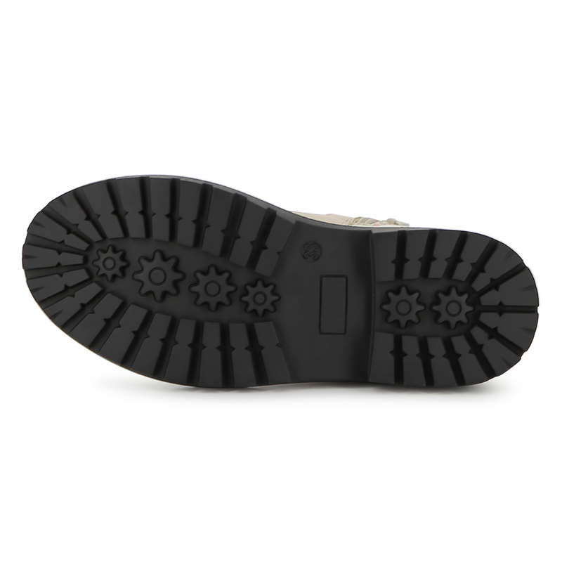 Metallic Ankle Boots