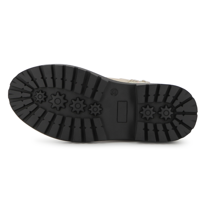 Metallic Ankle Boots