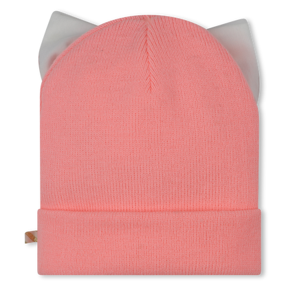 Bow And Pompom Hat