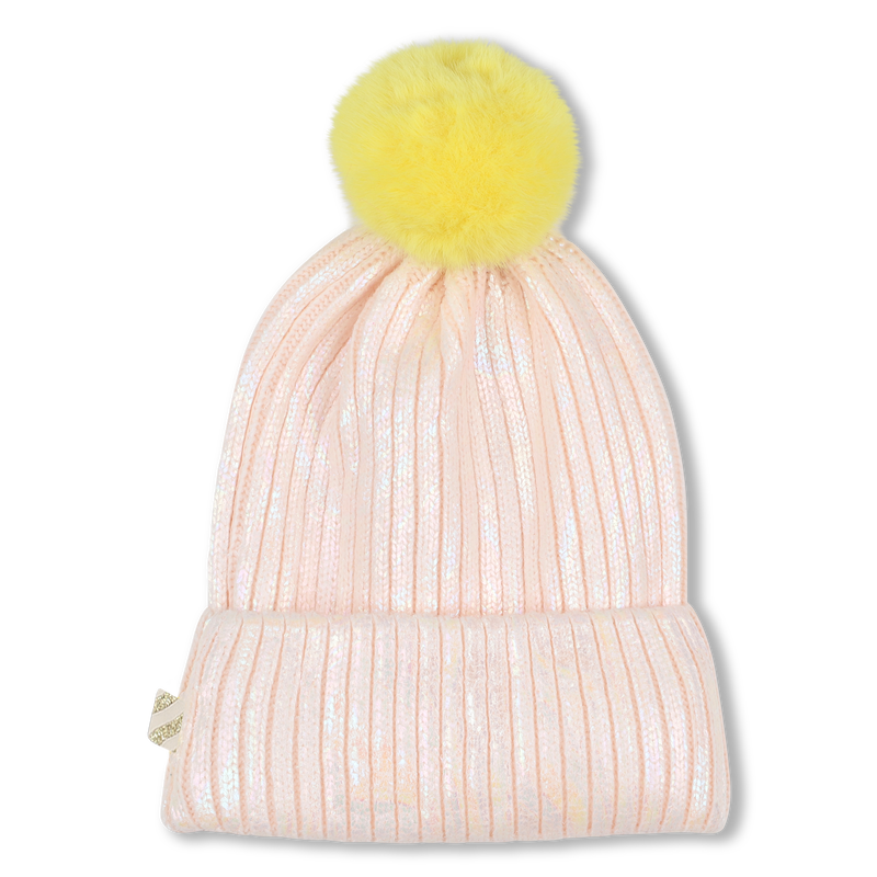 Pink Knitted Beanie