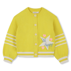 Yellow Knit Cardigan