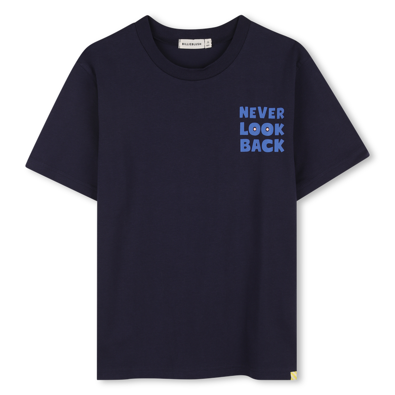 Back Print Black T-Shirt