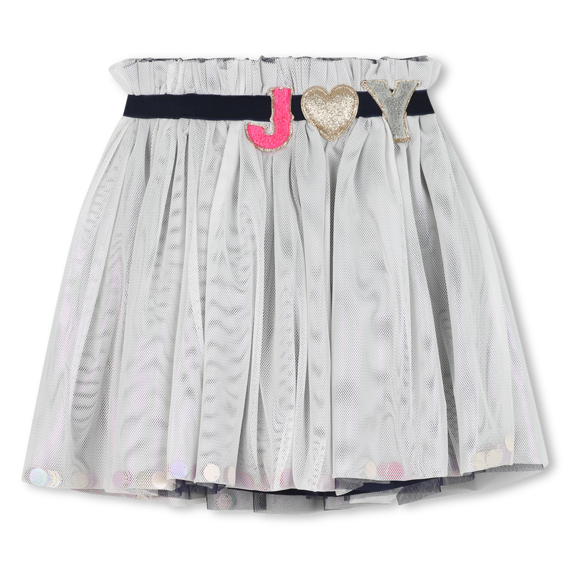 Grey Tulle Skirt