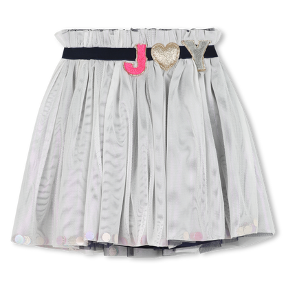 Grey Tulle Skirt
