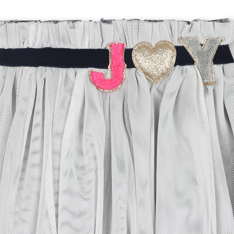 Grey Tulle Skirt