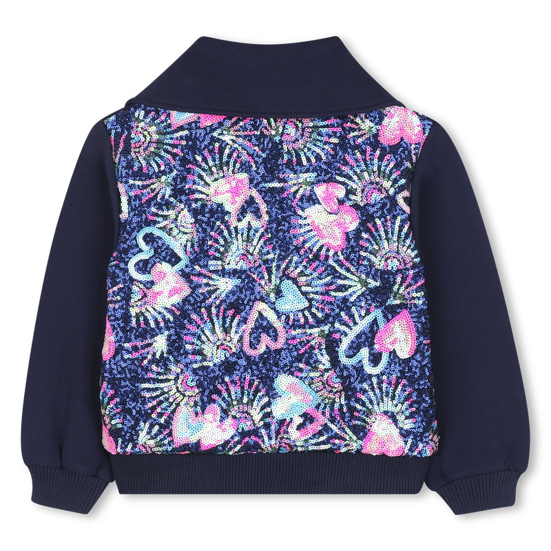 Fleece Sequin Sweatshirt