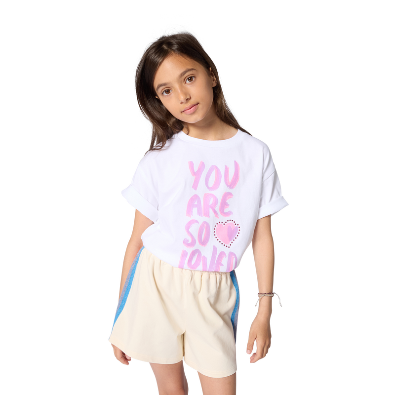 Short-Sleeved White T-Shirt