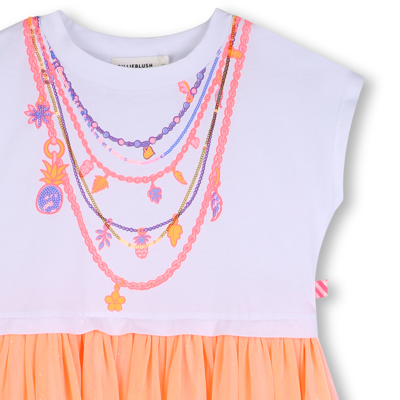 Short Sleeve Coral Dress