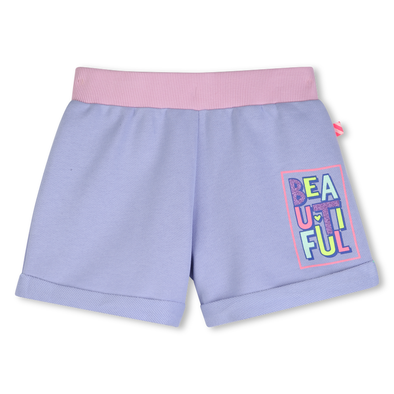 Fleece Blue Shorts