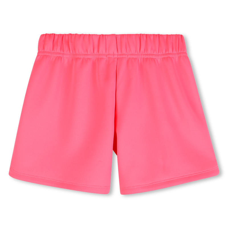 Neon Pink Fleece Shorts