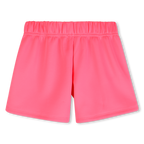 Neon Pink Fleece Shorts