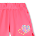 Neon Pink Fleece Shorts