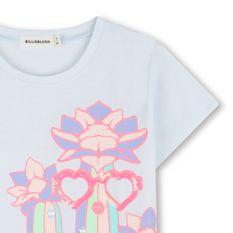 Light Blue Short-Sleeve T-Shirt