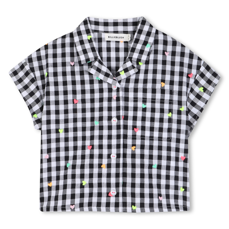 Gingham Print Shirt