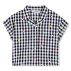 Gingham Print Shirt