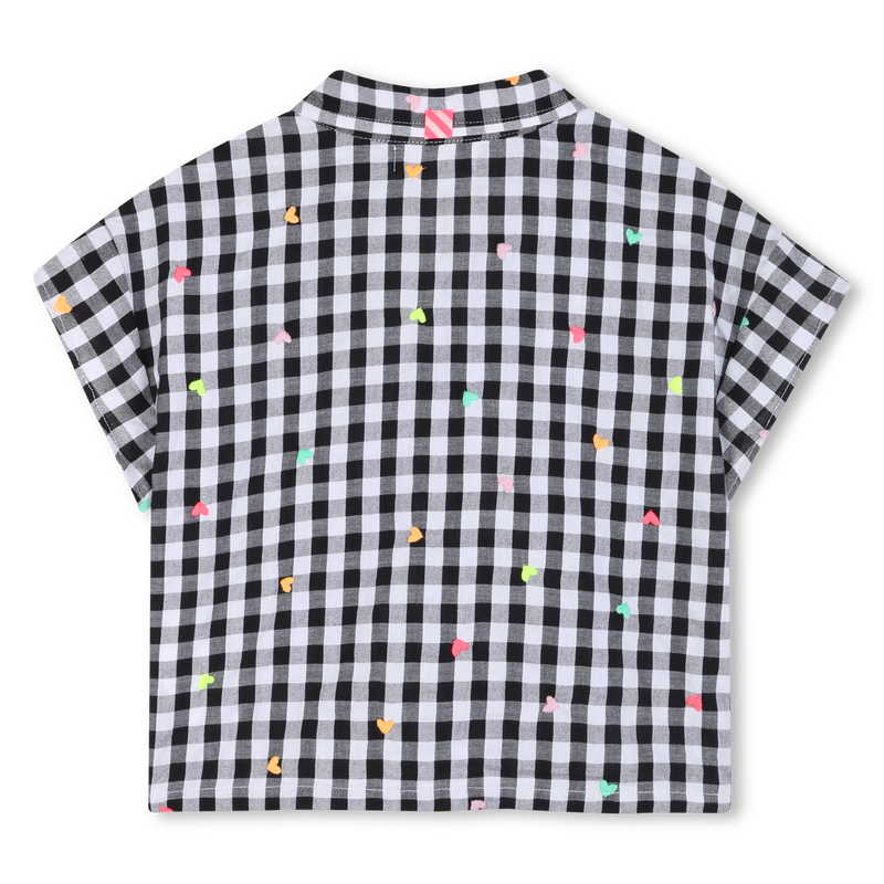 Gingham Print Shirt