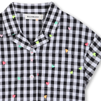 Gingham Print Shirt