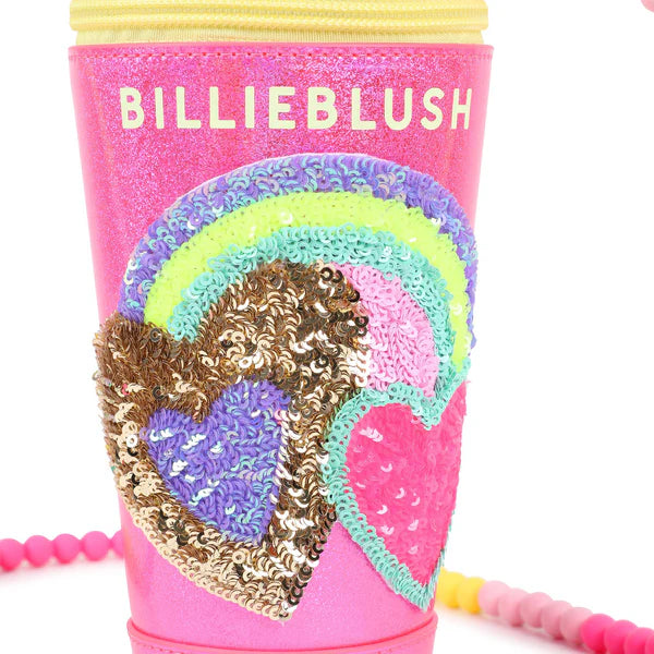 Milkshake beaded rainbow shoulder bag