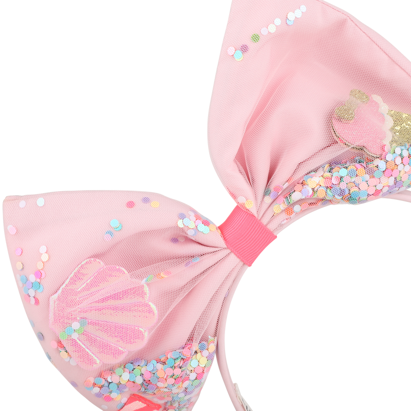 Pink Bow Headband