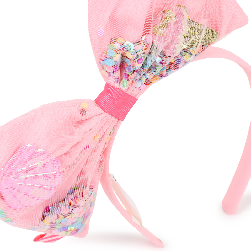 Pink Bow Headband