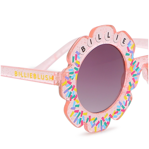Pink Flower Sunglasses