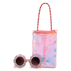 Pink Flower Sunglasses